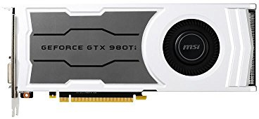 MSI V323-008R - Tarjeta gráfica (PCI-E GTX980TI 6GD5 V1 6144 MB HDMI/DVI/3-DP V323-008R)