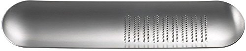Yoshikawa Eatoko AS0012 Oros Grater, Silver, Width 1.8 x Depth 7.9 x Height 0.4 inches (4.5 x 20 x 1 cm)