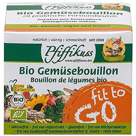 Pfiffikuss Gemüsebouillon Fit to go 20x 7g Briefchen