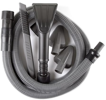 Workshop Wet Dry Vacuum Car Detailing Kit WS12552A 1-1/4-Inch Premium Auto Cleaning Vacuum Accessories Kit for Wet Dry Shop Vacuums | Premium Car Cleaning Tools, For WORKSHOP Shop Vacuum Cleaners, 1-1/4-inch Vac Attachments with 2-1/2-inch Hose Adapter