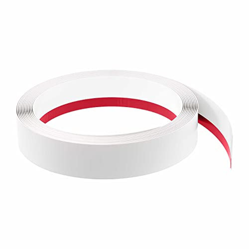 Fensterleiste Flachprofil PVC selbstklebend 60mm breit 1m lang Abdeckleiste