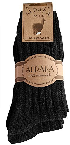 dunaro 2 par alpacka strumpor ullstrumpor särskilt mysig varm för kvinnor män