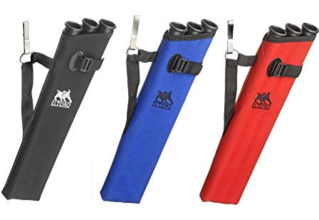 elToro Seitenköcher Base – Leichter Cordura-Pfeilköcher mit 3 Röhren, Blau