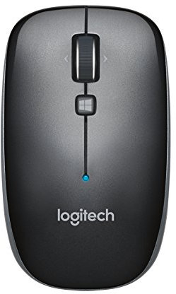 Logitech M557 Bluetooth Mouse, Gray, Discontinued