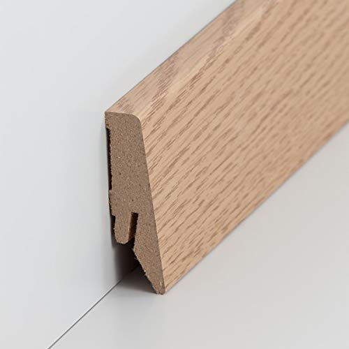 Battiscopa Coburg in MDF, diversi decori / colori