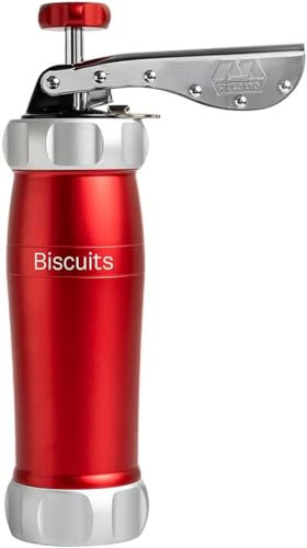 Marcato BI-DES-RSO Biscuits Design Rosso, Alluminio, Rosso