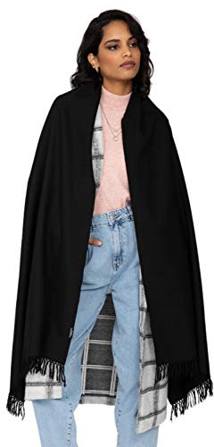 likemary Schals & Tücher für Damen – Weicher Wollschal & Halstuch für Herbst und Winter – Leichter XXL Schal – Große Tücher für Damen – Fairtrade Geschenk