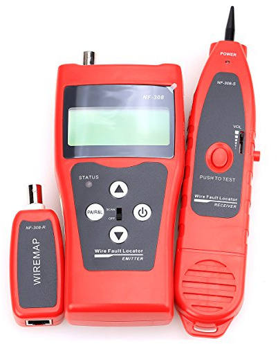 NF-308 Network Telephone Audio Cable Length With Tester Remote Identifier by Cruiser