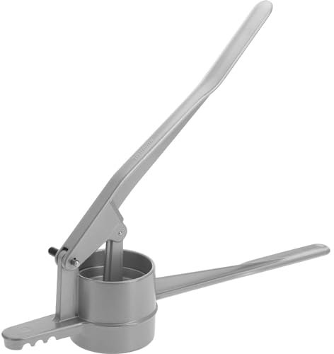 Westmark Spätzle-/Kartoffelpresse, Retro-Verpackung, Aluminiumdruckguss, 41 x 9,3 x 11 cm, Spätzlepress, Silber, 6110RT60