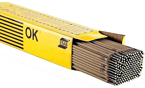 ESAB OK48.50 100 Stück Basic Elektrode H4R 3,2 x 450 mm Stahl Kohlenstoffstahl Manananese, professionell, vertikal / horizontal