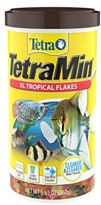 Tetra 16155 Min Large Tropical Flakes For Top/Mid Feeders, 5.65-Ounce