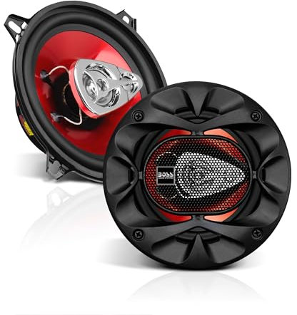 Boss Audio Systems Chaos Exxstreme 3-voies enceinte de voiture - Enceintes de voiture (3-voies, 225 W, 90 dB, Polypropylène, 100 - 18000 Hz, 4,44 cm)