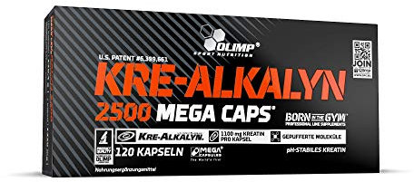 Olimp Kre-Alkalyn 2500 Mega Caps- 120 Kapseln