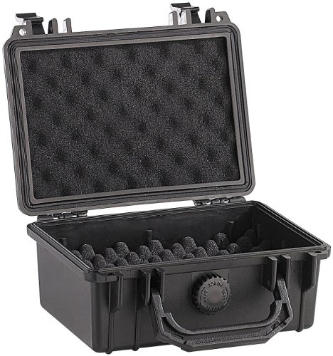 Xcase Universal Box: Staub- und wasserdichter Koffer, 21 x 16,7 x 9 cm, IP67 (Kamera Koffer, Mini, USB)