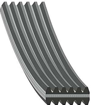 febi bilstein 34461 Keilrippenriemen 6 Rippenanzahl, 1 Stück | Kompatibel mit: SEAT TOLEDO II, VW BORA I, BORA Variant, GOLF IV, GOLF IV Variant