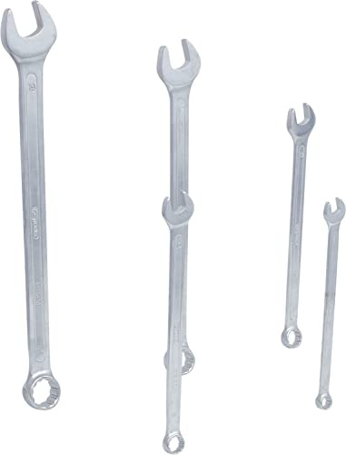 KS Tools 517.1500 CLASSIC Ringmaulschlüssel-Satz, extra lang, 5-tlg. 8-19mm
