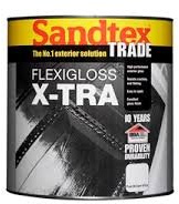 Sandtex Trade Flexi Gloss X-TRA 2.5 litre Brilliant White