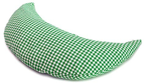 GIRAFFENLAND Zirbenkissen Mond ca. 50cm, grün-weiß, Zirbenholzkissen/Zirbelkissen | direkt befüllt