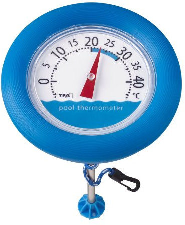 TFA Dostmann POOLWATCH termometro analogico per Piscine, 40.2007, Adatto per Piscine e laghetti