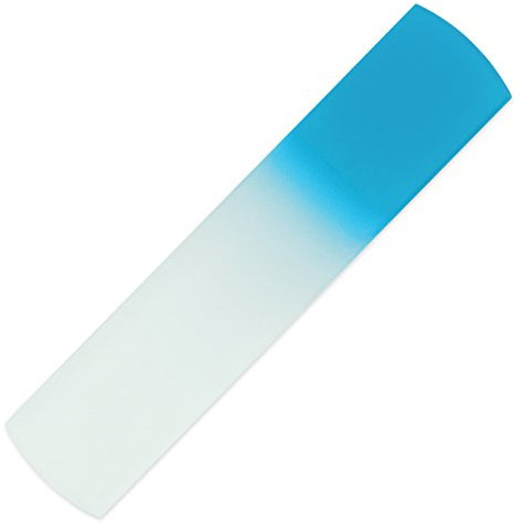 Von Hand gefertigte Glas-Hornhautraspel - Glas-Fußfeile - echtes gehärtetes Glas - Entfernt harte Haut - abgestorbene Haut und raue Haut