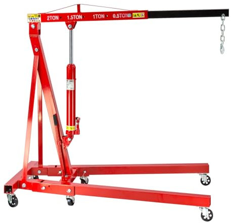 Werkstattkran Werkstatt Kran Gewicht 82kg Motorkran Getriebekran für 2 t 2000 kg