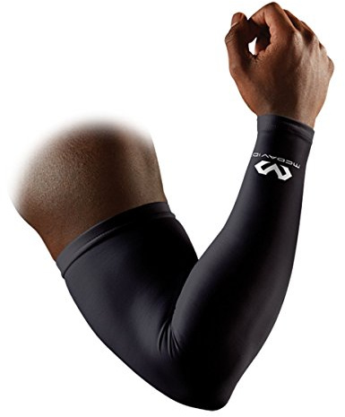 McDavid Armvärmare för vuxna, svart, L/XL