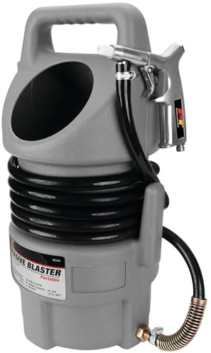 Performance Tool M549 Portable Gravity-Fed Abrasive Blaster Kit to Clean Rust, Graffiti, and Corrosion