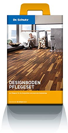 Dr. Protection Design sol Kit d'entretien pour sols en vinyle PU Nettoyant + Soin Complet, Kit de nettoyage et de protection pour PVC, vinyle et linoléum