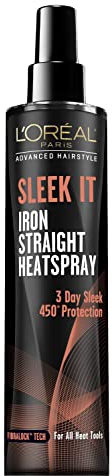 L'Oréal Paris Advanced Hairstyle SLEEK IT Iron Straight Heatspray, 5.7 fl. oz.