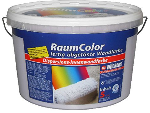 Wilckens Raumcolor kreative Wandgestaltung SAMTGRAU MATT 5 Liter