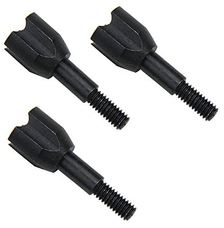 Mangobuy Schwarz 6 stücke 125 Grain Hammer Jagdspitzen Desintegrator Jagd Pfeil Kopf für Compoundbogen