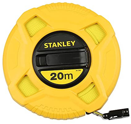 Stanley 034296 Closed Case Fibreglass Tape 20m