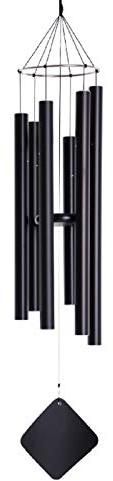 Music of the Spheres - Pentatonic Mezzo, Small-Medium Handcrafted Wind Chime, Precision Tuned, Weather-resistant Unique Outdoor Wind Chimes, 38