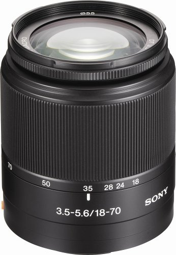 Sony DT 18–70 mm f/3.5–5.6 Aspherical Ed Zoom Standard pour Sony Alpha Digital SLR Camera