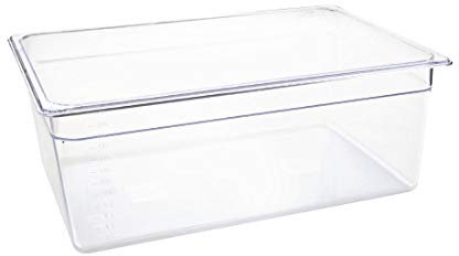 VOGUE U227 contenitore Gastronorm in policarbonato, 1/1 Dimensioni