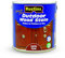 Rustins Quick Dry Outdoor Wood Stain Satin Teak 2.5ltr- Durable and Weather-Resistant Finish, Fast Drying, Vibrant Color for Decks, Fences, & Furniture, Available in Many Wood Shades