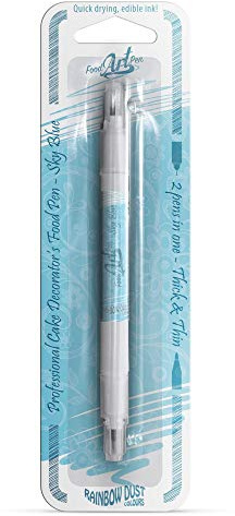 Rainbow Dust Professional Food Ink Pen - Sky Blue