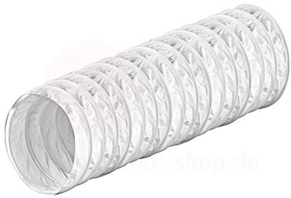 PVC flexrör flex flexibel Ø 100 mm 10 cm rör 3 m längd flexslang slang avlopp