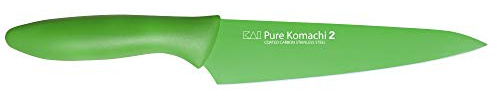 Kai Pure Komachi 2 KS5084 Utility Knife, 6-Inch, Emerald Green, Small