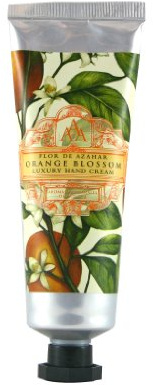 Aromas Artisanales De Antigua Handcreme mit Blumenmuster, Orangenblüte, 60 ml