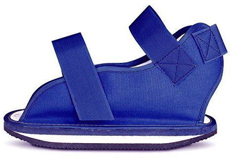 BSN medical Zehenöffnung Leinwand Cast Schuh – Blau (alle Größen)
