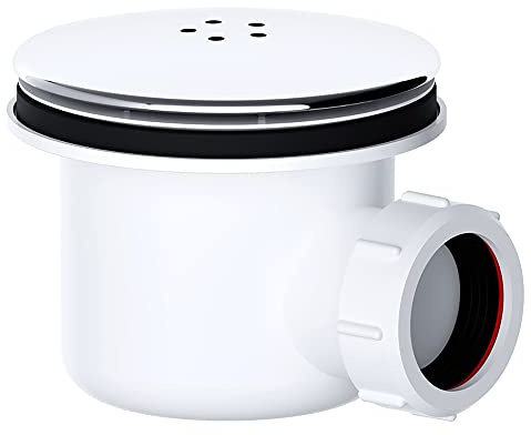 Viva Sanitary - Bonde de douche à haut débit de 90 mm de diamètre - évacuation Ø 40 mm - WTSH90