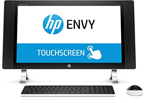 HP ENVY Curved 34-a090ng - 86,3 cm All in One Desktop PC (Intel Core i7-6700T, 8 GB RAM, 128 GB SSD, 1 TB HDD, NVIDIA GeForce GTX960A, Win 10 Home) Bianco 27''