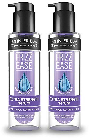 John Frieda Frizz-Ease Extra Strength Hair Serum, 1.69 Fl Oz (Pack of 2)