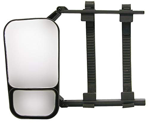 HP-Autozubehör 10272 Caravanspiegel mit Toter-Winkel-Spiegeleinsatz, schwarz