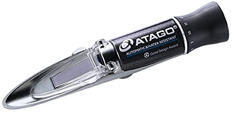 Atago 2351 MASTER-53 (Alpha) Hand-Held Refractometer, Automatic Temperature Compensation, Brix 0.0 to 53.0%