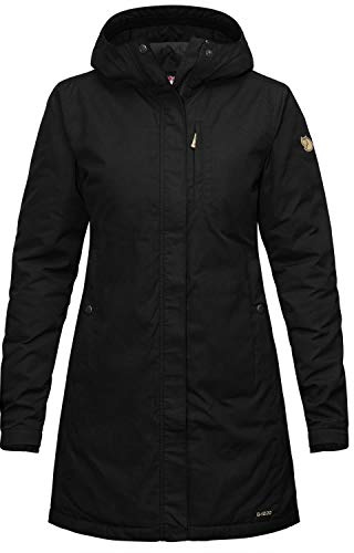 FJÄLLRÄVEN Dam Kiruna padded parka w sportjacka SVART XS
