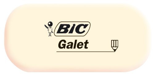 BiC Gomme Galaet 927866 - Caoutchouc synthétique - 28 x 13 x 58 mm