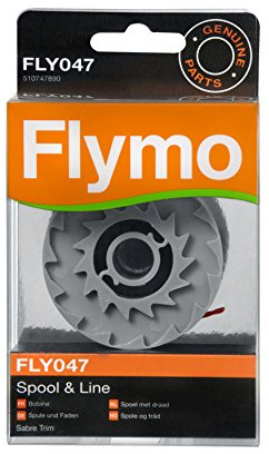 FLYMO FLY047 Genuine Single Line Spool with Sabre Trim Line and Cordless Power Plus Contour