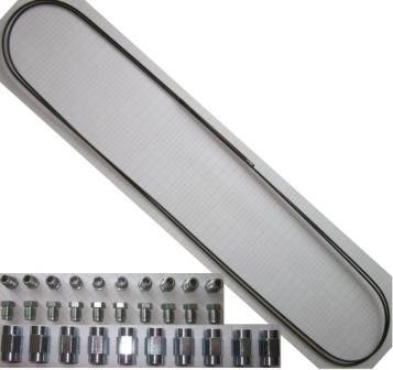 1x AUPROTEC Bremsleitung 20x Verschraubung 10x Verbinder 4,75 mm Bördel F PROFI-QUALITÄT MADE IN GERMANY